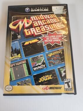 Midway Arcade Treasures Nintendo GameCube Video Game Arcade CIB Rated T Tested